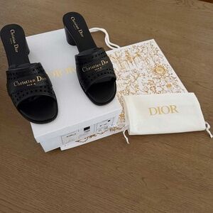 BNIB Dior DLane Leather Mules, 41